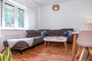 Posedenie v ubytovaní Castle View Apartment with free parking