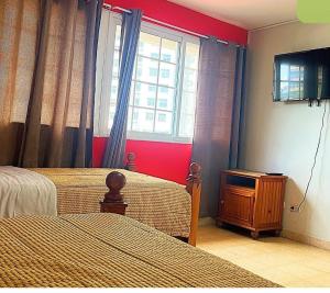 Katil atau katil-katil dalam bilik di Blu Hostel