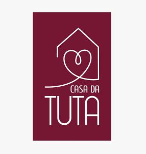 un logotipo para una empresa tulum con corazón en Casa da Tuta Pousada en Tiradentes