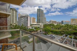 Nespecifikovaný výhled na destinaci Honolulu nebo výhled na město při pohledu z prázdninového domu