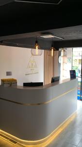 Vstupní hala nebo recepce v ubytování Hotel Urban Center Bogota