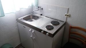 Kuchyň nebo kuchyňský kout v ubytování Apartment Twins + 37 fotografií