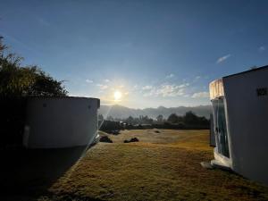 Příroda nedaleko luxury tent