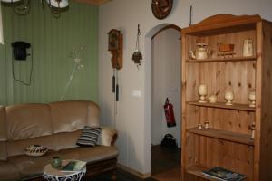 Posezení v ubytování Litlabjarg Guesthouse