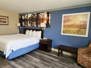 Postel nebo postele na pokoji v ubytování Days Inn by Wyndham Rosenberg