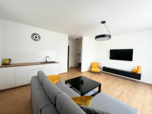 Posezení v ubytování Apartmány Kamenec