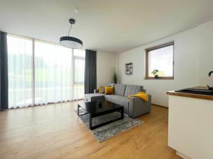 Posezení v ubytování Apartmány Kamenec