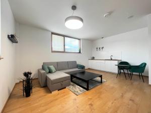 Posezení v ubytování Apartmány Kamenec