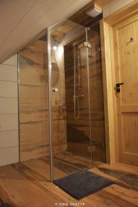 Koupelna v ubytování Apartament Przełęcz nad Łapszanka