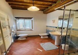 Koupelna v ubytování B&B Giardino delle Camelie