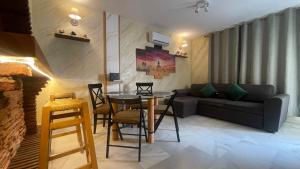 Część wypoczynkowa w obiekcie Apartamento Golf Beach