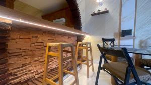 Telewizja i/lub zestaw kina domowego w obiekcie Apartamento Golf Beach