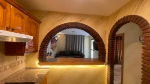 Kuchnia lub aneks kuchenny w obiekcie Apartamento Golf Beach