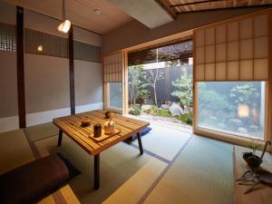 Posezení v ubytování sakainoma hotel 熊