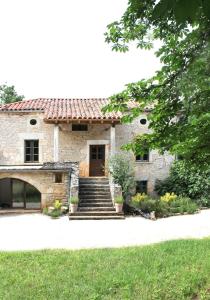 Bygningen som feriehuset ligger i