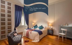 A bed or beds in a room at Daplace - Renzo Apartment