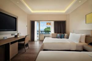 Sjónvarps- og/eða afþreyingartæki á DoubleTree by Hilton Damai Laut