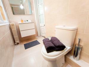 Koupelna v ubytování By Plaza Catalunya Rooms