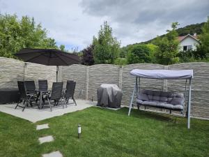 Vonkajšia záhrada v ubytovaní Ferienhaus Vagner