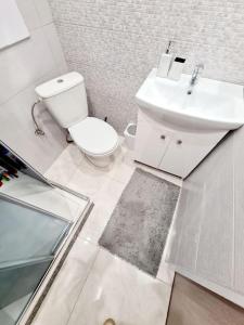 A bathroom at Apartmán Horný Smokovec