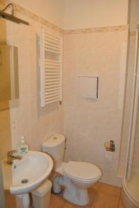 Kúpeľňa v ubytovaní Horské apartmány Jeseníky
