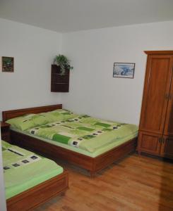 Posteľ alebo postele v izbe v ubytovaní Horské apartmány Jeseníky
