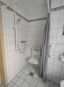 Koupelna v ubytování Ferienwohnung Schuur - Buchholz in der Nordheide