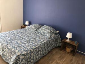Ліжко або ліжка в номері Villa - Saint Cyprien