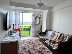 พื้นที่นั่งเล่นของ Bel appartement sur l'île de Margarita, avec vue sur la mer