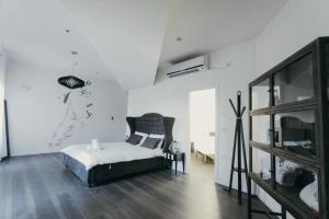 ADVA Boutique מלון אדווה客房内的一张或多张床位