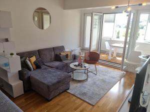 Posezení v ubytování Luxury apartment Sunny place