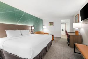 Postel nebo postele na pokoji v ubytování Comfort Inn & Suites Lake George