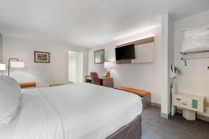 Postel nebo postele na pokoji v ubytování Comfort Inn & Suites Lake George