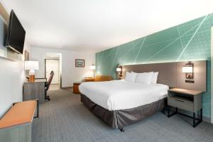 Postel nebo postele na pokoji v ubytování Comfort Inn & Suites Lake George