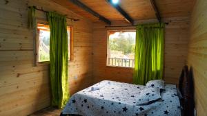 Postel nebo postele na pokoji v ubytování Finca Severo Refugio