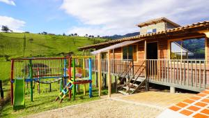 Herní místnost nebo prostor pro děti v ubytování Finca Severo Refugio