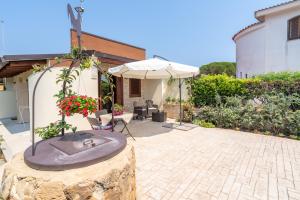 Patio nebo venkovní prostory v ubytování Siracusa mare