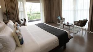 Golden Fields Resort 객실 침대
