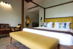Golden Fields Resort 객실 침대