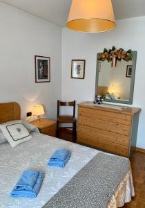 Postel nebo postele na pokoji v ubytování Casa Serena