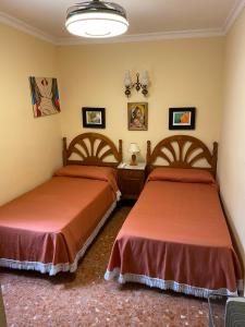 Posteľ alebo postele v izbe v ubytovaní Apartamento panorámico beach Fuengirola