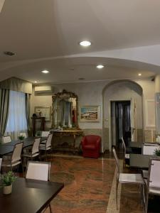 Χώρος καθιστικού στο Hotel Antico Distretto