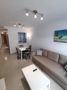 Posezení v ubytování Apartamento en la playa