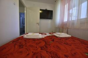Postel nebo postele na pokoji v ubytování Apartman Isidora
