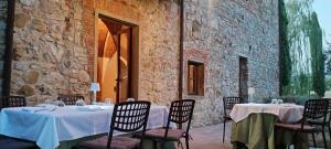Reštaurácia alebo iné gastronomické zariadenie v ubytovaní I Salici Agriturismo