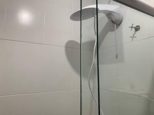 Bilik mandi di Apartamento Passo Fundo