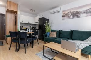 Χώρος καθιστικού στο Apartament Sowa Deluxe