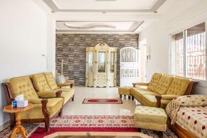 Istumisnurk majutusasutuses Villa avec vue sur mer