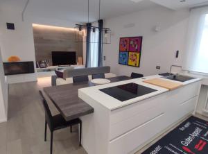 A television and/or entertainment centre at WikiLoft