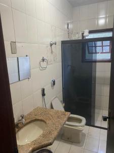 Ванная комната в Pousada Gama